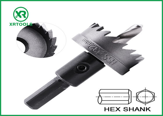 خرید Hex Shank HSS Hole Saw Cutter تغییر سریع رنگ کهربا پایان دوام بهینه ساخت آنلاین