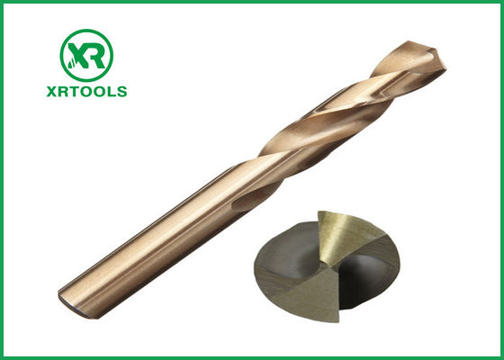 خرید HSS - M35 بیت مته با سرعت بالا 118 درجه DIN 1897 رنگ طولانی کهربا ساخت آنلاین