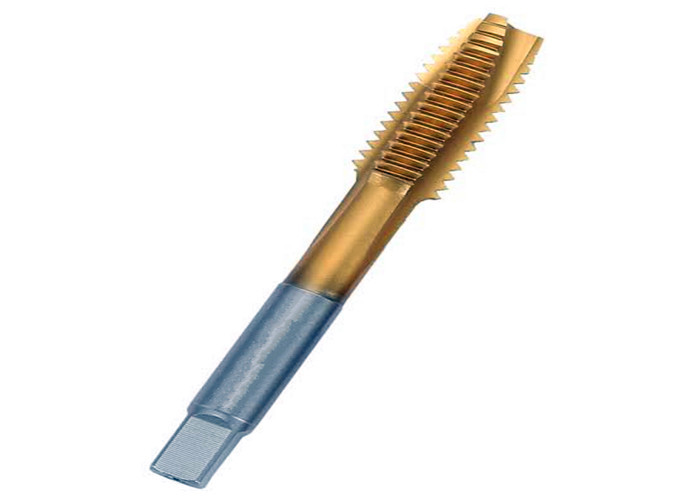 ISO529 67HRC Tin Coated Spiral Point HSS دستگاه شیر آب